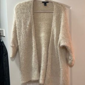 Fuzzy cardigan